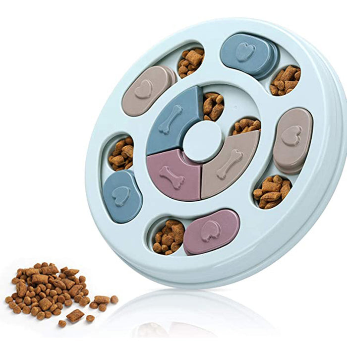 Dog Puzzle Slow Feeder Bowl – Interactive Anti Choking Feeding Bowl
