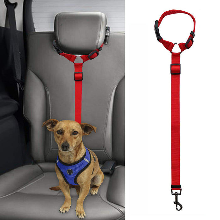 Retractable Dog Safety Leash – Adjustable Nylon Walking Lead