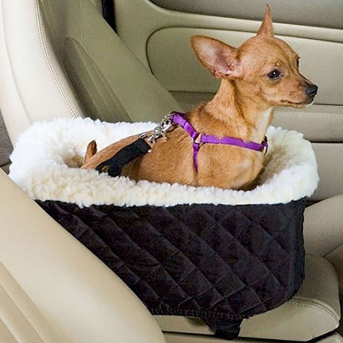 Portable Dog Car Seat Carrier Travel Bag for Small Dogs & Cats