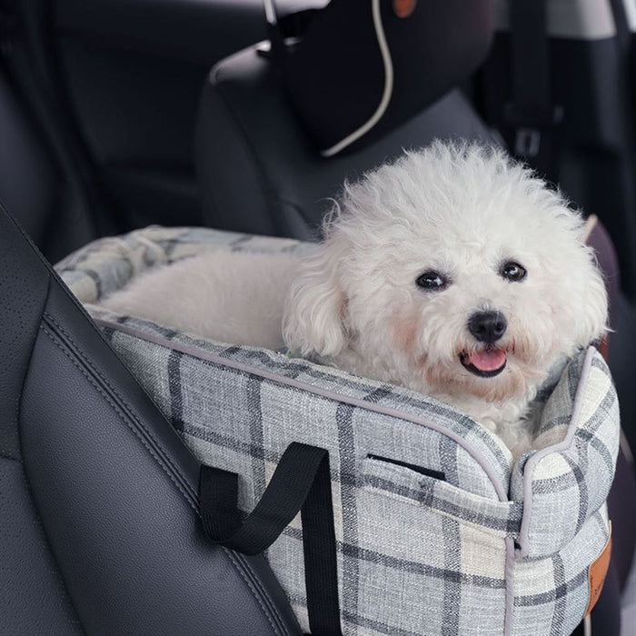 Dog Car Console Seat Carrier Breathable Pet Travel Bag for Small Dogs