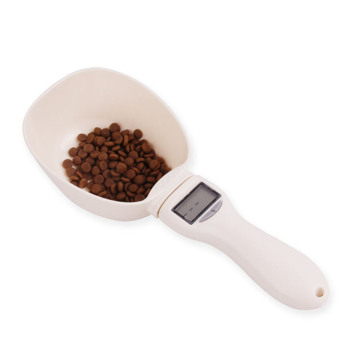 Smart Pet Food Scoop with Scale – Digital Measuring Spoon for Dogs & Cats
