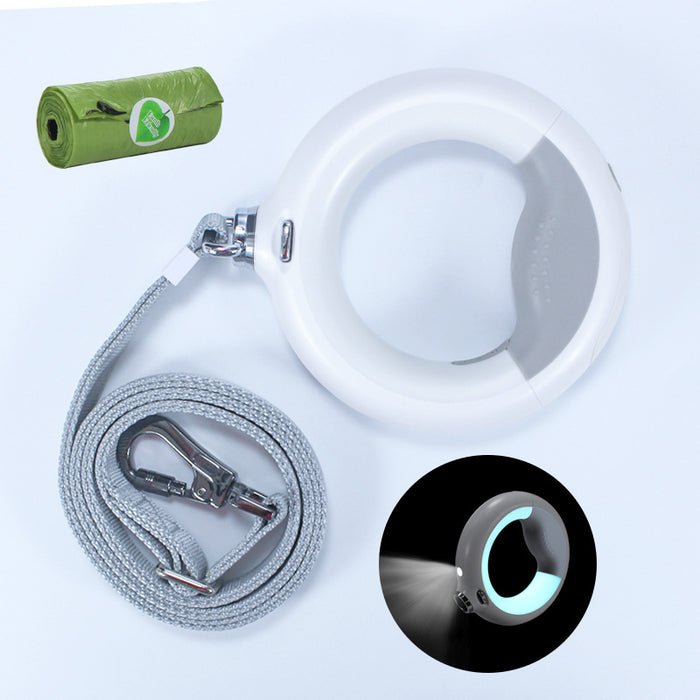 LED Retractable Dog Leash – Automatic Extendable Walking Lead
