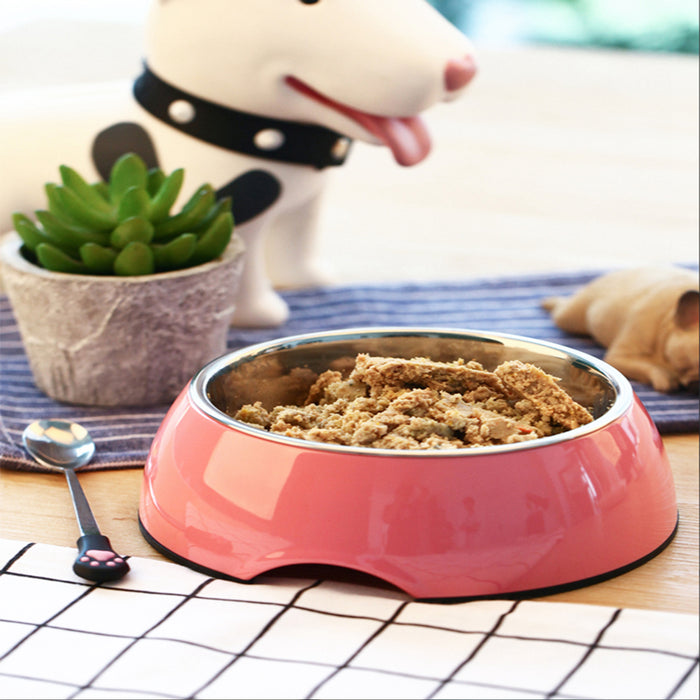 Stainless Steel Dog Bowl – Durable Non Slip Pet Food & Water Bowl