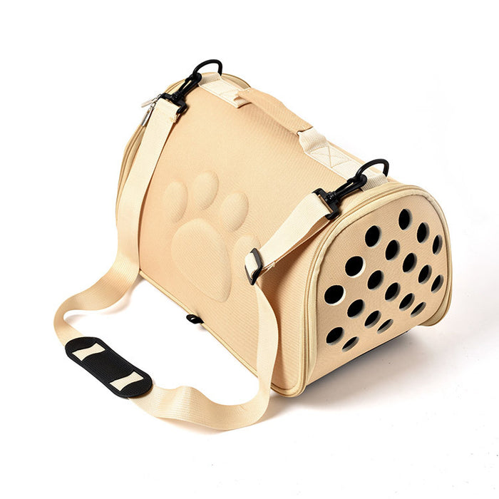 Space Capsule Pet Carrier Backpack – Breathable Dog & Cat Travel Bag